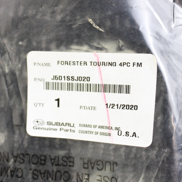 Subaru Carpeted Floor Mats Kit Of Four For Front & Rear Touring Brown J501SSJ020