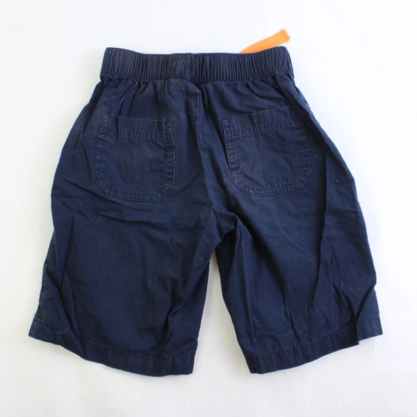 Nautica Navy Blue and Orange Bermuda Shorts Boys' Size Large 7