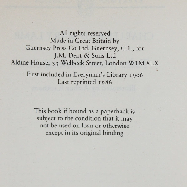 Charles And Mary Lamb: Tales From Shakespeare (1986, Paperback)