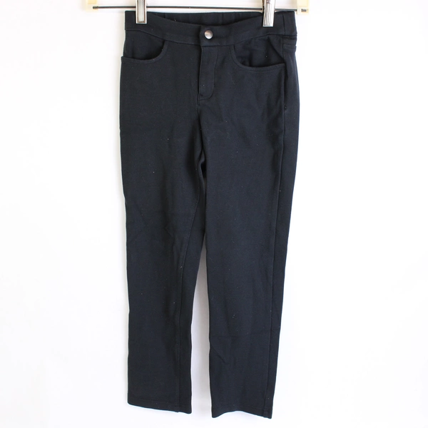 Primary Solid Black Pants Boys' Size 7