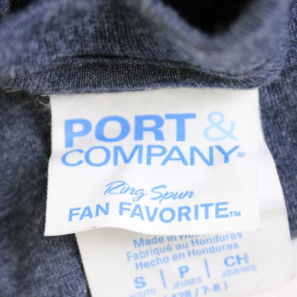 Port & Company I Like Cats Blue T-Shirt Youth Size Small