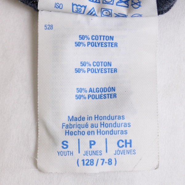 Port & Company I Like Cats Blue T-Shirt Youth Size Small