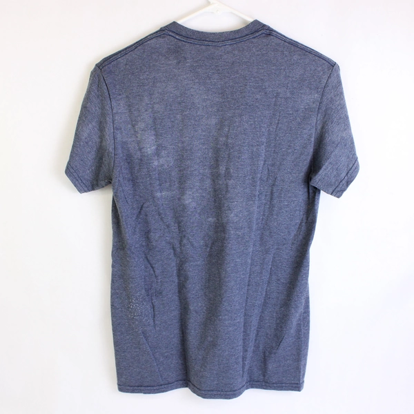 Gildan McMinnville Youth Collective Gray-Blue T-Shirt Adult Medium