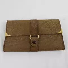 Vintage Revlon Nail Kit with Original Leather Roll Up Case Classic Manicure Set