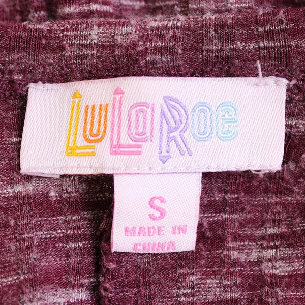 LuLaRoe Magenta Open-Front Duster Women's Size Small