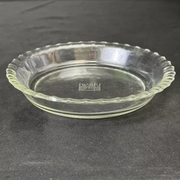 Iwaki 7.5 Inch Clear Glass Pie Tart Dish 207