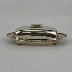 Vintage FB Rogers Silver Plate Butter Dish And Lid 696 No Glass Liner