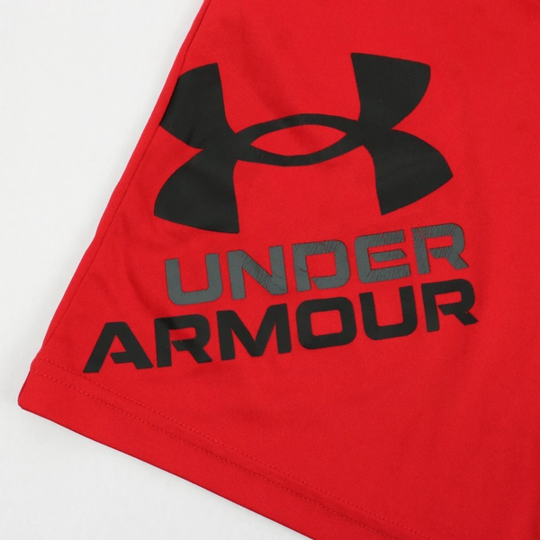 Under Armor Red Gym Shorts Boys' Size Large