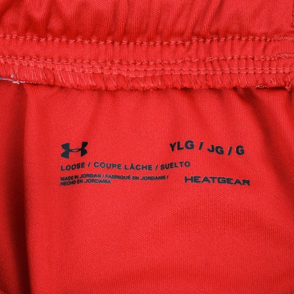 Under Armor Red Gym Shorts Boys' Size Large