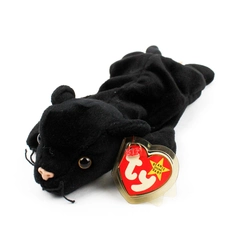 Ty Beanie Baby Velvet 1995 Black Panther With Tag Plush Doll Toy Style 4064