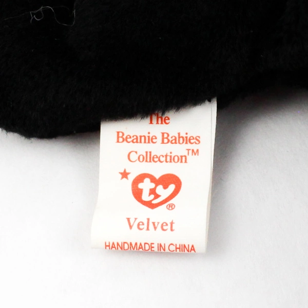 Ty Beanie Baby Velvet 1995 Black Panther With Tag Plush Doll Toy Style 4064