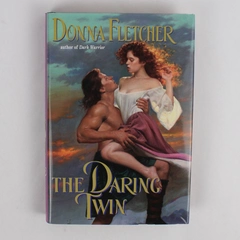 The Daring Twin by Donna Fletcher 2005 Avon Books Hardcover