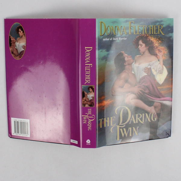 The Daring Twin by Donna Fletcher 2005 Avon Books Hardcover