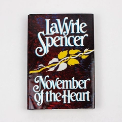 November of the Heart by LaVyrle Spencer 1993 Hardcover Victorian Romance