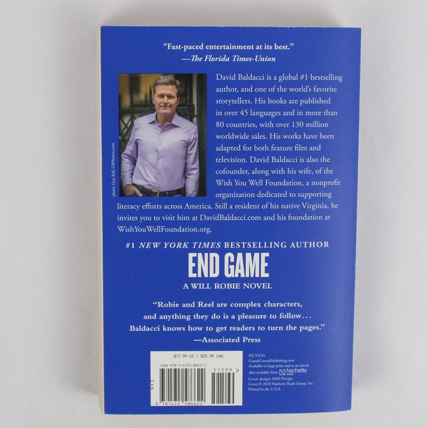 End Game Will Robie Series by David Baldacci 2018 Paperback