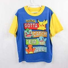 Pokemon Multicolor Graphic Pajama Shirt Boys' Size 12
