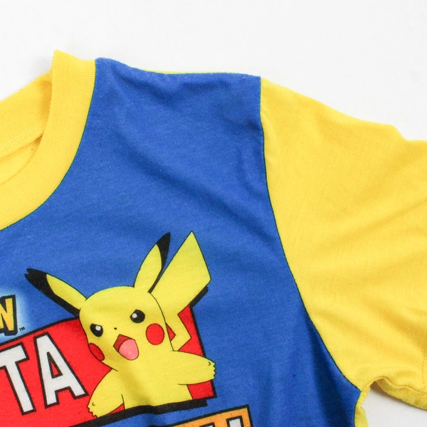 Pokemon Multicolor Graphic Pajama Shirt Boys' Size 12