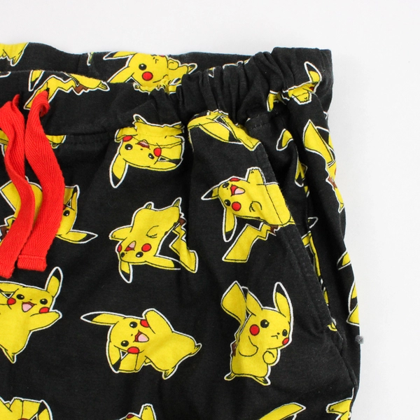 TDP Textiles Pokemon Pikachu Pattern Pajama Shorts Boys' Size 13-14 Yrs
