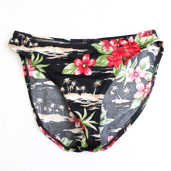 Catalina 2 Piece Red Tropical Floral Halter Top Tankini Set Women's Size 1X