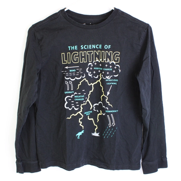 Rumi + Ryder The Science of Lightning Long-Sleeve Shirt Boys' Large 12-14