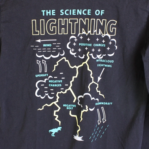 Rumi + Ryder The Science of Lightning Long-Sleeve Shirt Boys' Large 12-14