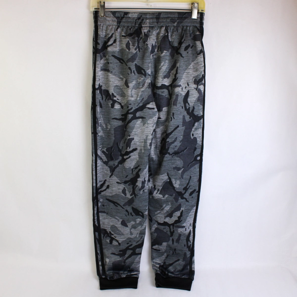 Adidas Gray Camo Print Joggers Boys' Size Large 14/16