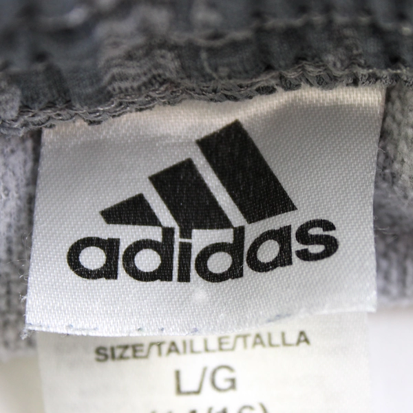 Adidas Gray Camo Print Joggers Boys' Size Large 14/16