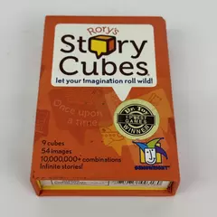 Rory's Story Cubes Cooperative Creative Storytelling Dice Game Used 8 Dice