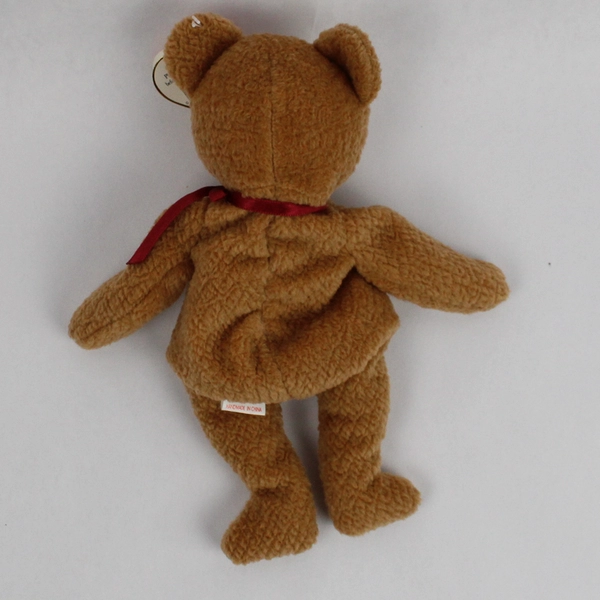 TY Beanie Baby Curly the Bear 8.5" Plush Stuffed Animal Toy