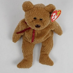 TY Beanie Baby Curly the Bear 8.5" Plush Stuffed Animal