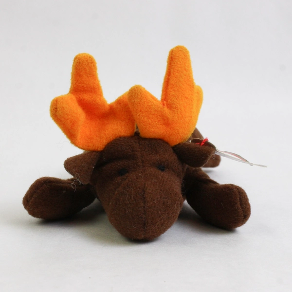 Lot of 3 Teenie Beanie Babies 1993 Scoop Pelican Lizz Lizard Chocolate Moose