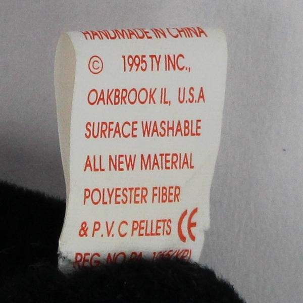 1995 Ty Beanie Babies Waddle the Penguin with Tags 6.5" Plush Toy