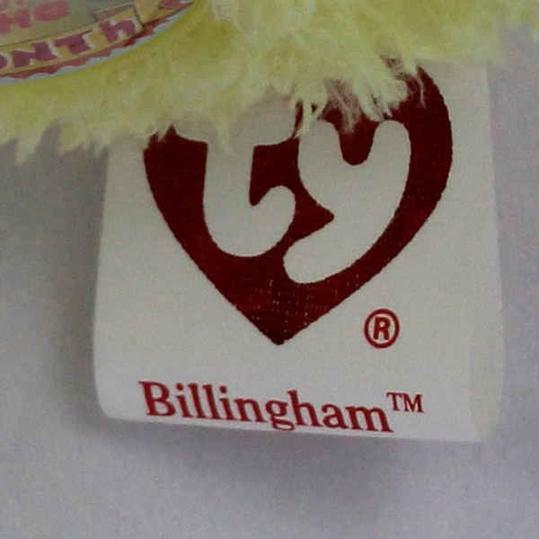 2005 TY Beanie Baby of the Month Billingham 5.5" Plush Toy with Tags