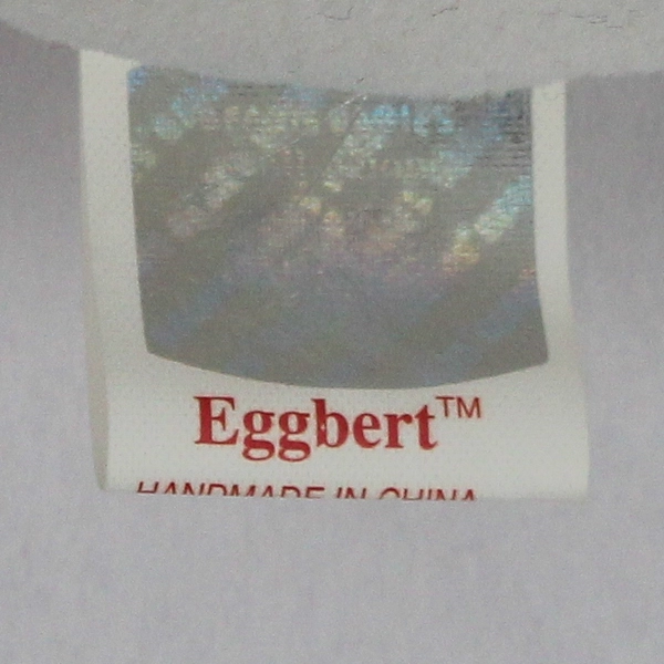 1999 Ty Beanie Baby Eggbert 6" Chicken in Egg Stuffed Animal With Tags