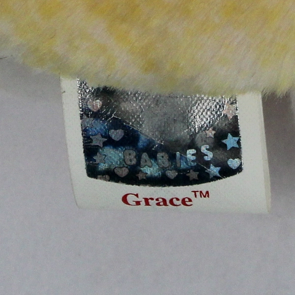 2000 TY Beanie Babies Grace the Rabbit 7" Plush Stuffed Animal with Tags