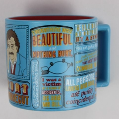 The Unemployed Philosophers Guild Mug Kurt Vonnegut 2015 Coffee Tea Mug 12 Oz