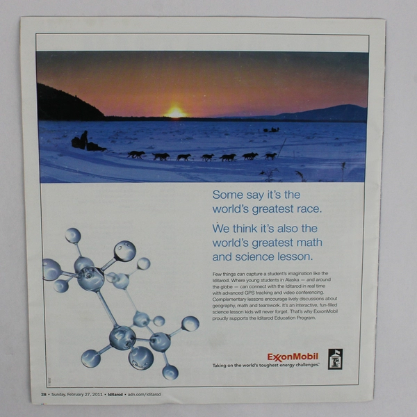 Iditarod Race Anchorage Alaska Daily News 2011 Special Section