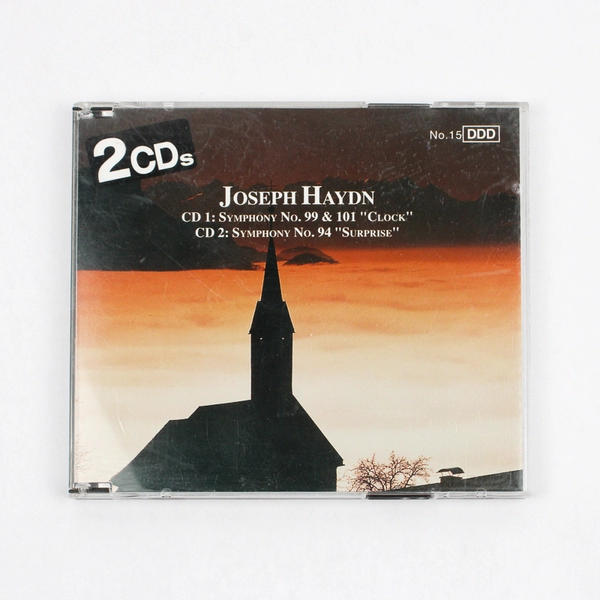 Vienna Series Joseph Haydn: Symphonies 99 & 101 Clock 94 Surprise 2x CDs 1990