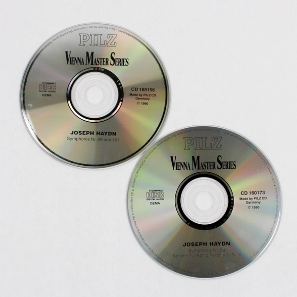 Vienna Series Joseph Haydn: Symphonies 99 & 101 Clock 94 Surprise 2x CDs 1990