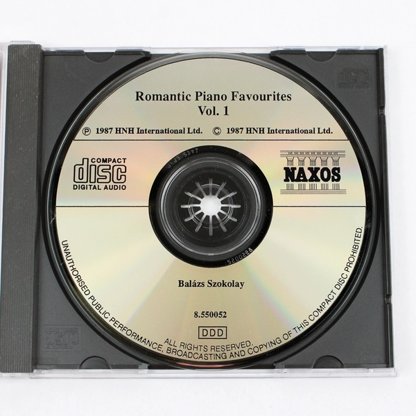 Romantic Piano Favourites Vol. 1 CD Various 1987