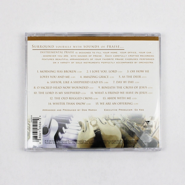 Various Artists: I Love You Lord Instrumental Praise CD