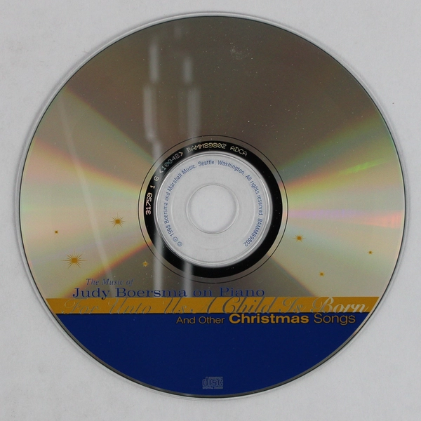 The Music Of Judy Boersma On Piano CD Christmas Songs 1998