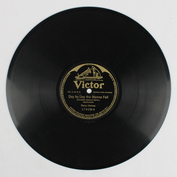 In Thee, Oh Spirit, True and Tender Percy Hemus 78 RPM 10" Record
