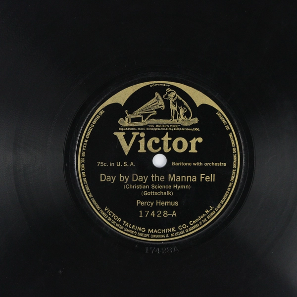 In Thee, Oh Spirit, True and Tender Percy Hemus 78 RPM 10" Record