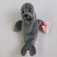 Ty Beanie Baby Slippery 1999 Seal With Ear Tag Error 1998 Plush Doll Toy