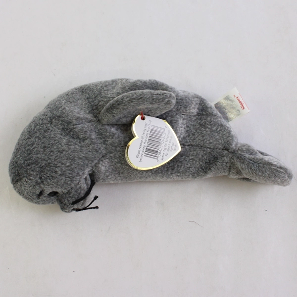 Ty Beanie Baby Slippery 1999 Seal With Ear Tag Error 1998 Plush Doll Toy