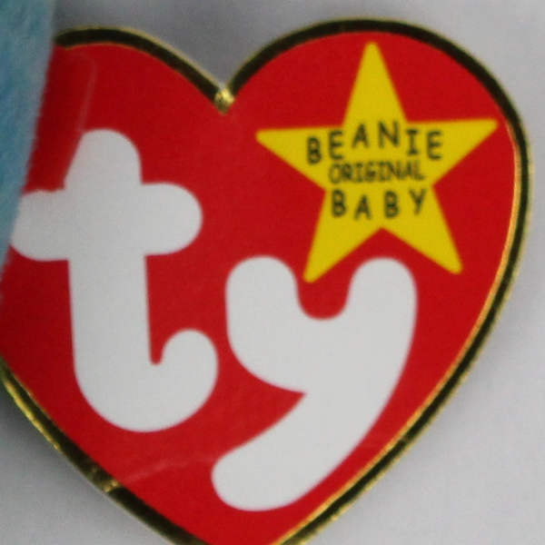 TY Beanie Baby Hissy 1997 Green/Yellow Snake With Tag 19" Plush Toy