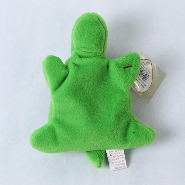 Ty Beanie Babies Speedy 1993 Green Turtle With Ear Tag Error 1994 Style #4030