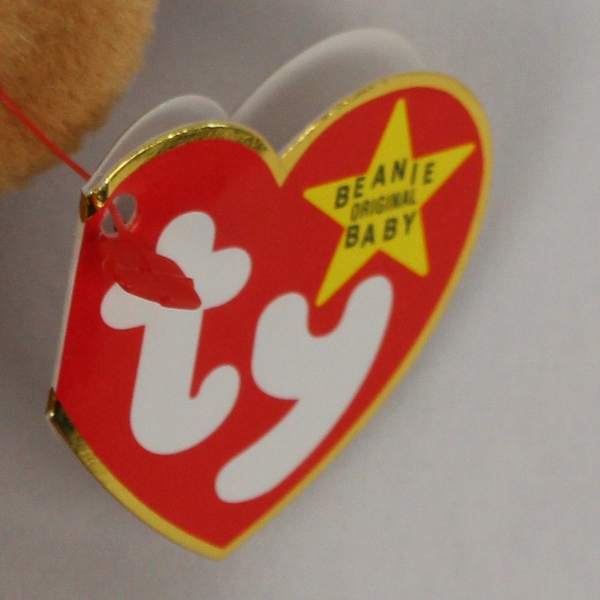 TY Beanie Baby Bongo 1995 Brown Monkey With Tag Plush Toy Style #4067