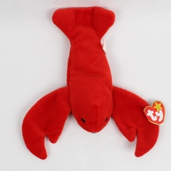 TY Beanie Baby Pinchers 1993 Red Lobster With Tag Plush Toy Style #4026